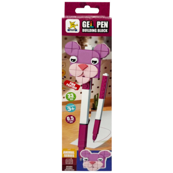 Дитячий конструктор-ручка "Pink panther" SM2514B-11, 33 елементи (SM2514B-11)