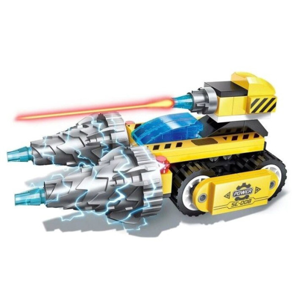 Дитячий Конструктор Qman 1408-1-8 транспорт, 76 дет  Digging Machine (1408Q-8)