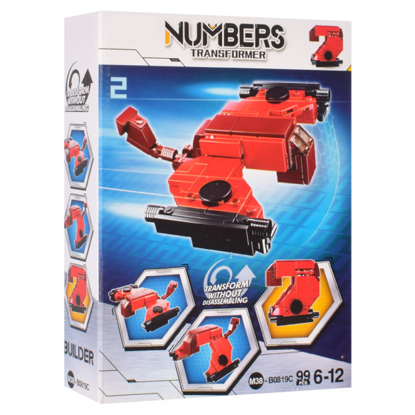 Конструктор BAMBI M38-B0819A 2в1, 86-110 деталей M38-B0819C (M38-B0819C)