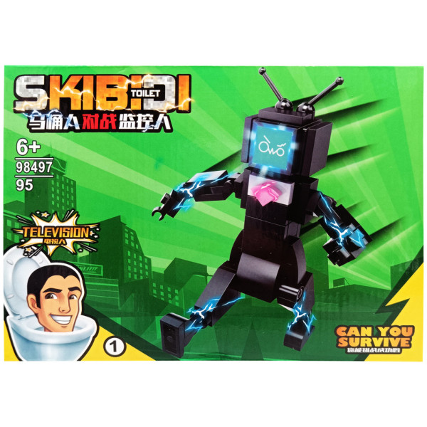 Конструктор "SKIBIDI TOILET" 98497-1, 95 деталей (98497-1)