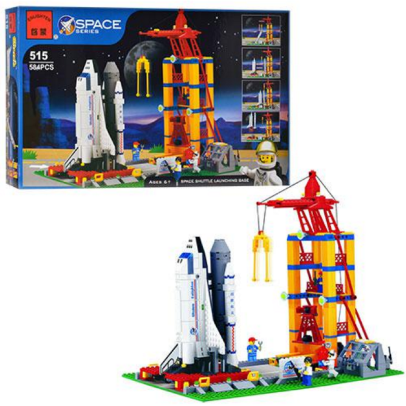 Конструктор BRICK 515 Космічна база, 584 деталі