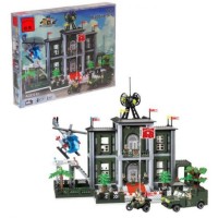Конструктор BRICK 825 Військова база, 1048 деталей
