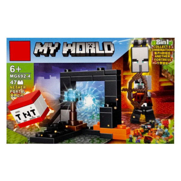 Дитячий конструктор "Minecraft" MG692-4, 47 деталей (MG692-4)