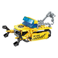 Дитячий Конструктор Qman 1408-1-8 транспорт, 76 дет  Mobile Crane (1408Q-2)