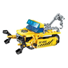 Дитячий Конструктор Qman 1408-1-8 транспорт, 76 дет  Mobile Crane (1408Q-2)