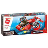 Конструктор Qman 1410-1-8 Пожежна техніка, 79 дет  Ultra-Flywheel Rescuer (1410-4)