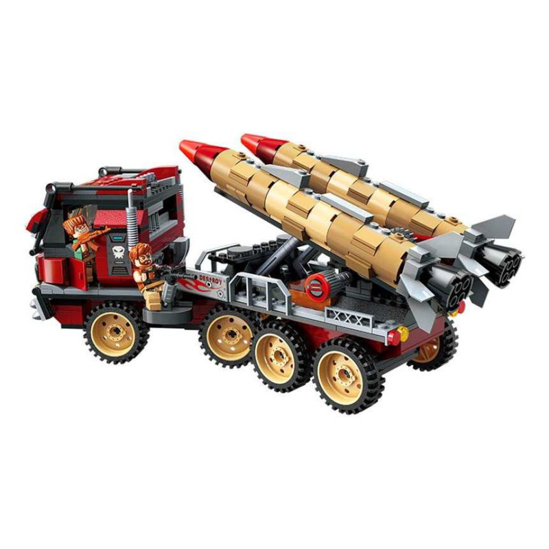 Конструктор Qman 3207Q Військовий транспорт, 661 деталь
