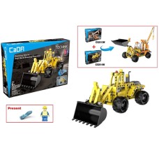 Конструктор CaDA TECHNIC C52014W Трактор, 213 деталей