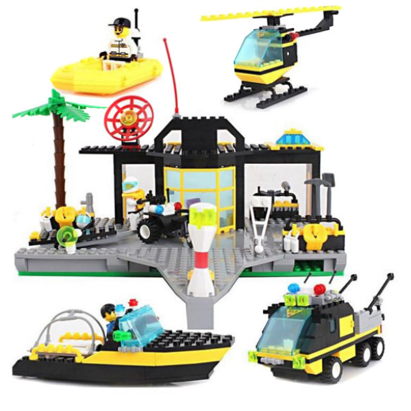 Конструктор BRICK 111 Рятувальна база, 509 деталей (111)