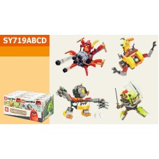 Конструктор SY719ABCD Angry Birds, 71 деталь