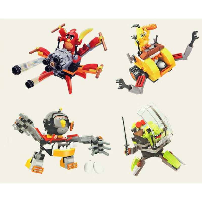 Конструктор SY719ABCD Angry Birds, 71 деталь