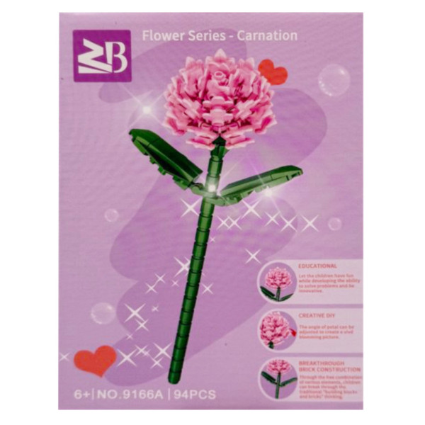 Конструктор дитячий "Carnation" 9119A-9166A 94 деталі (9119A-9166A)