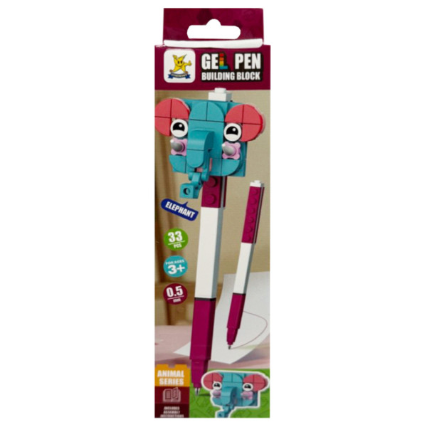Дитячий конструктор-ручка "Elephant" SM2514B-7, 33 елементи (SM2514B-7)