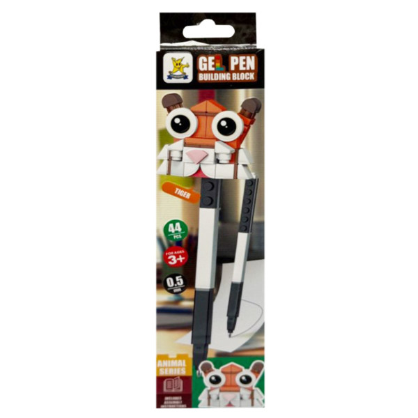 Дитячий конструктор-ручка "Tiger" SM2514B-12, 44 елементи (SM2514B-12)