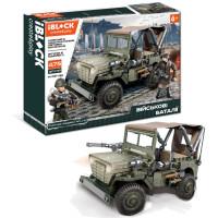 Дитячий конструктор Військові баталії IBLOCK PL-921-356, 475 деталей, 2 фігурки у комплекті, в коробці (PL-921-356)