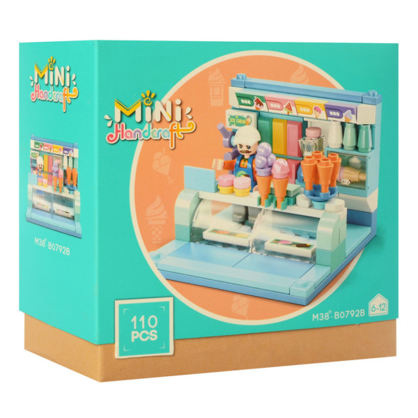 Конструктор BAMBI M38-B0792A магазин, фігурка, 99-117 деталей M38-B0792B (M38-B0792B)