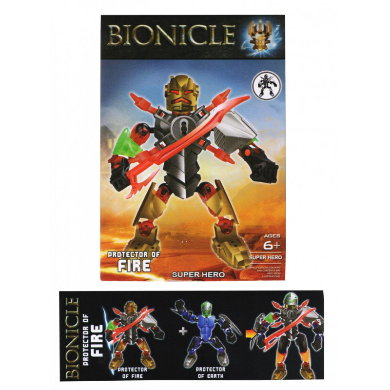 Конструктор BIONICLE YD-1, 3 види