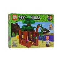 Конструктор типу лего майнкрафт My World 63059, 113 деталей
