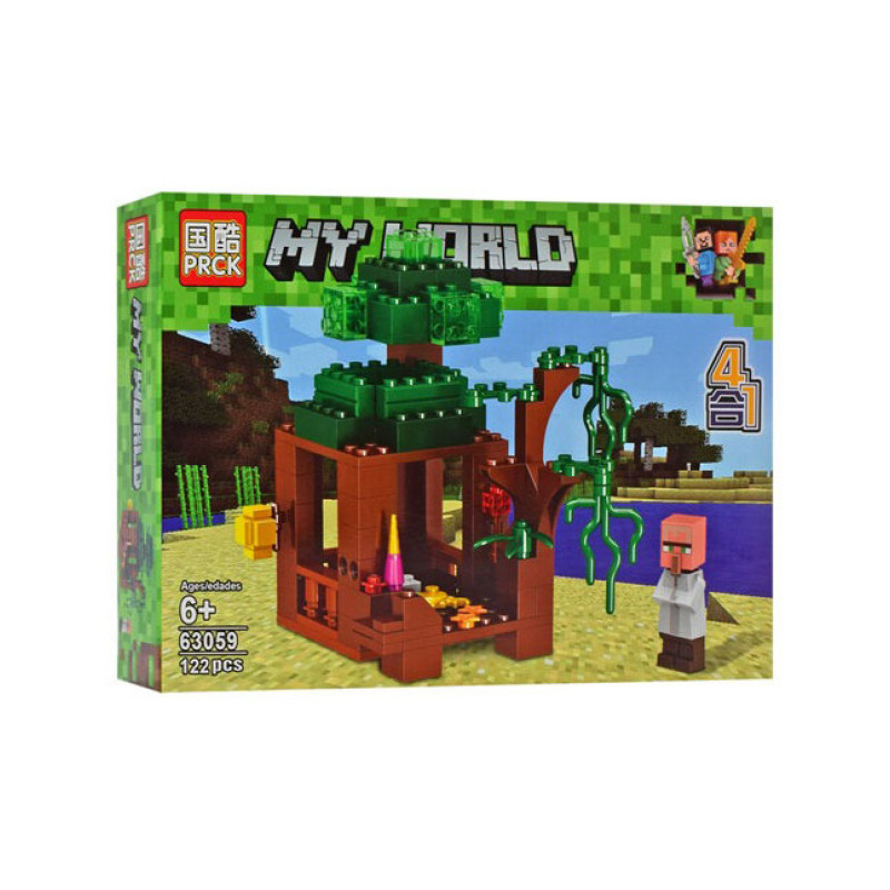 Конструктор типу лего майнкрафт My World 63059, 113 деталей