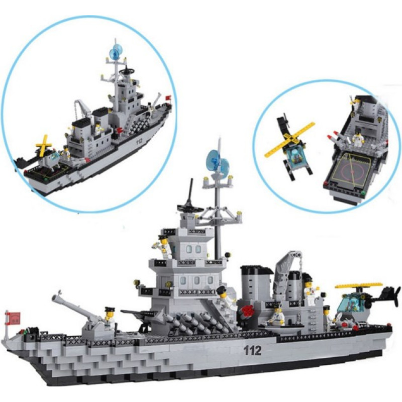 Конструктор BRICK 112 Корабель, 970 деталей