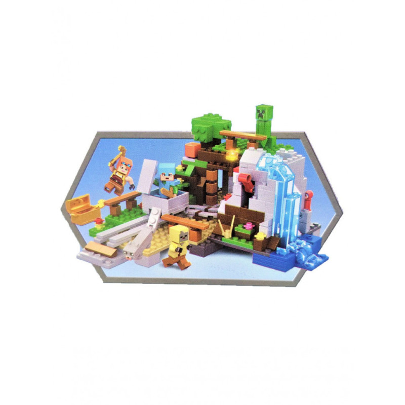 Конструктор Leduo 6010  MINECRAFT 423 детали