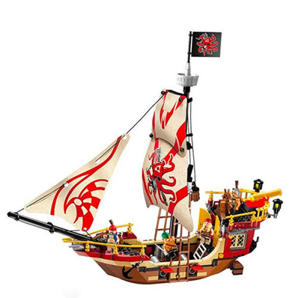 Конструктор BRICK 1311 Піратський корабель, 368 деталей (1311BRK)