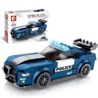 Детский конструктор 607029, машина, 210 деталей