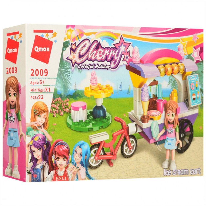 Дитячий конструктор Qman 2009Q, 92 деталі