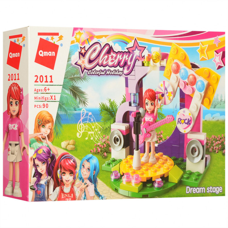Дитячий конструктор Qman 2011Q, 90 деталей