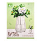 Дитячий конструктор "Квіти Lacroplatycodon" Flower Studio 9108A ​​568 деталей (9108A)