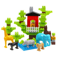 Дитячий набір конструктора "Будинок на дереві" 1089TXK 130 деталей (1089TXK)