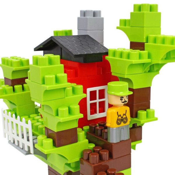 Дитячий набір конструктора "Будинок на дереві" 1089TXK 130 деталей (1089TXK)