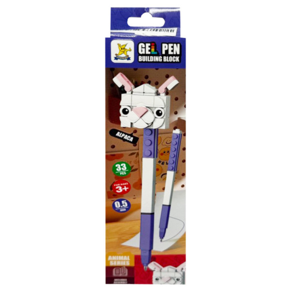 Дитячий конструктор-ручка "Alpaca" SM2514B-3, 33 елементи (SM2514B-3)