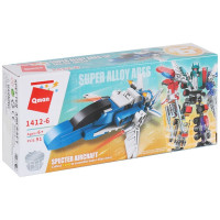 Дитячий Конструктор Qman 1412-1-6 транспорт, 79 дет  Specter Aircraft (1412-6)