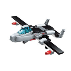 Конструктор Qman 1418Q-1-8 військовий транспорт 74-101 деталь  Літак Звукова хвиля (1418Q-7)