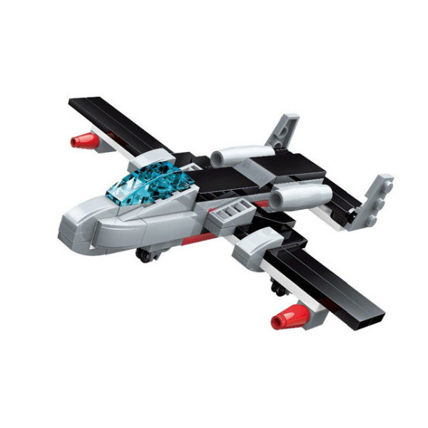 Конструктор Qman 1418Q-1-8 військовий транспорт 74-101 деталь  Літак Звукова хвиля (1418Q-7)