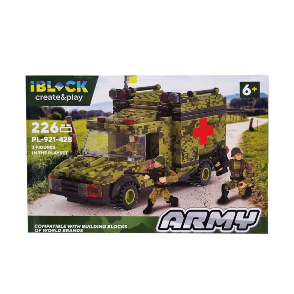 Конструктор Армія IBLOCK PL-921-428, 4 види Вид 2 (PL-921-428-2)