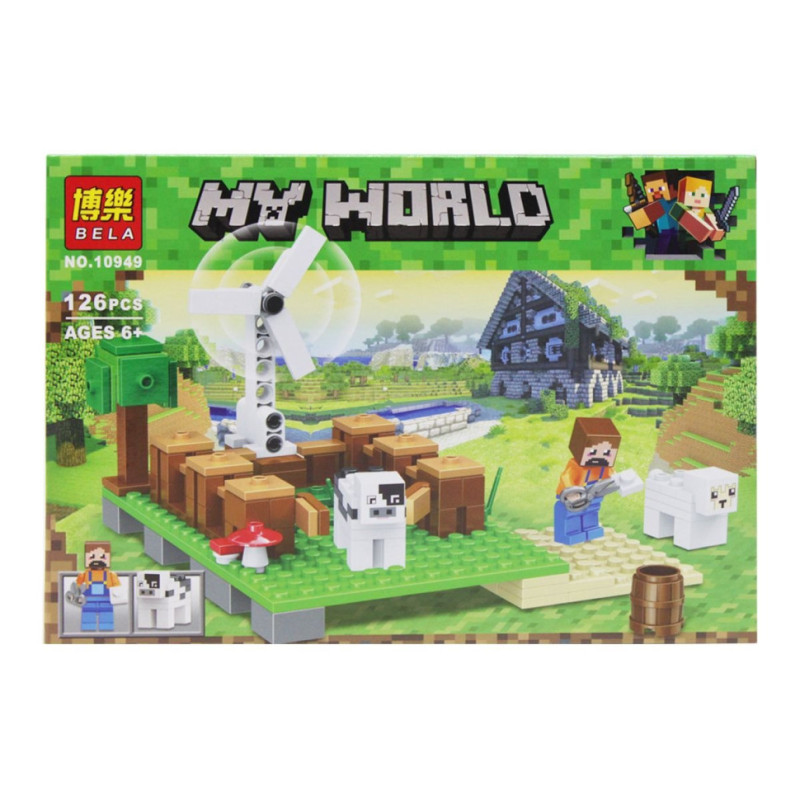 Дитячий конструктор "MINECRAFT" BELA 10948/49/50/51/52/53