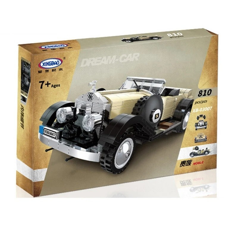 Конструктор XINGBAO XB-03007 MOC Rolls-Royce Noble, 810 елементів