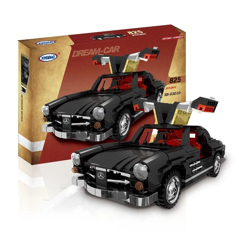 Конструктор XINGBAO XB-03010 MOC Mercedes SLS, 825 елементів