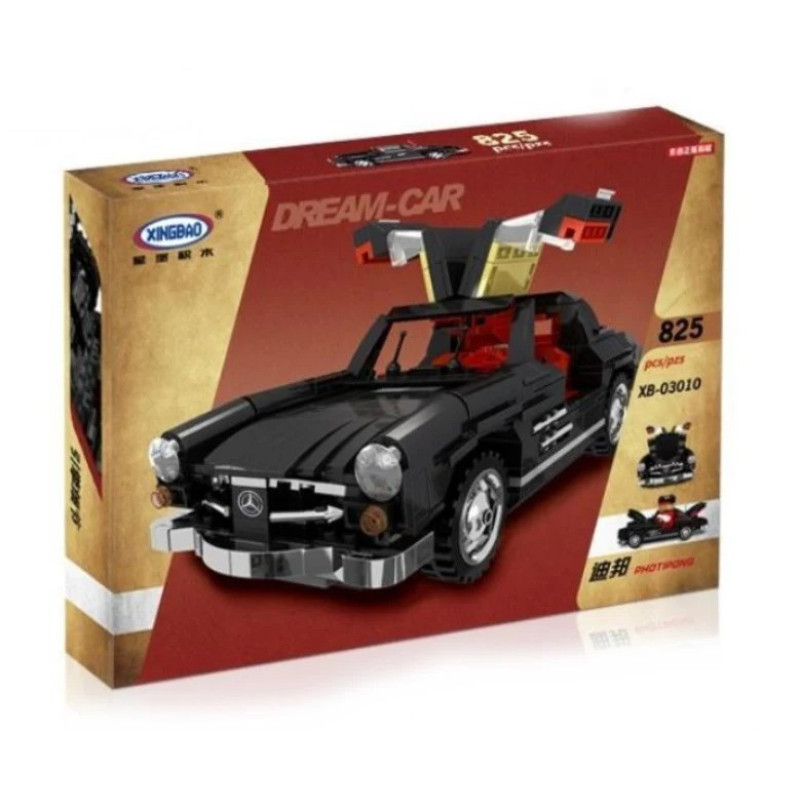 Конструктор XINGBAO XB-03010 MOC Mercedes SLS, 825 елементів