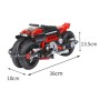 Конструктор XINGBAO XB-03021 MOC Футуристичний мотоцикл, 680 елементів
