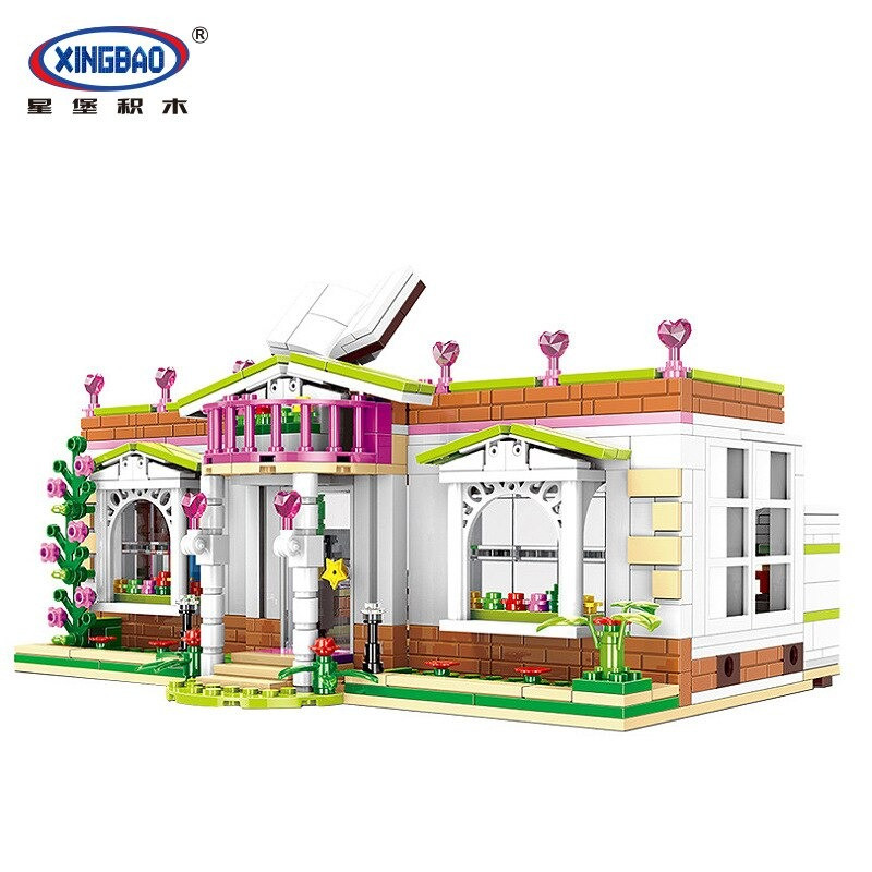 Конструктор XINGBAO XB-12003 MOC Кампус: Бібліотека, 696 елементів