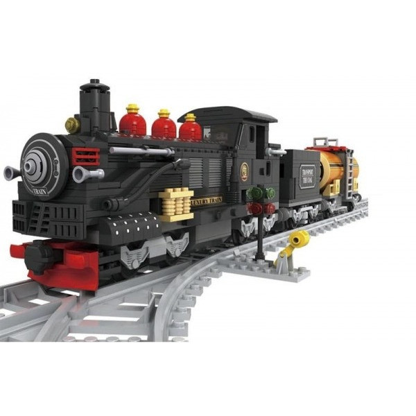 Детский конструктор "Поезд" Keedo 25812, 586 элемента