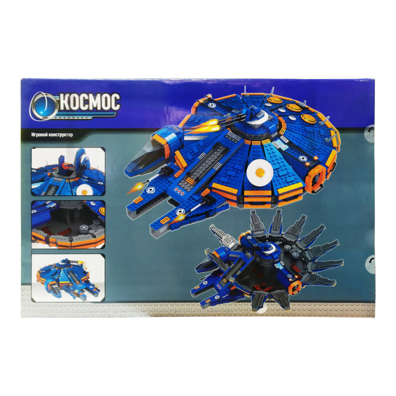 Дитячий конструктор "Космос: Сокіл тисячоліття" Keedo 25960, 1566 елемента