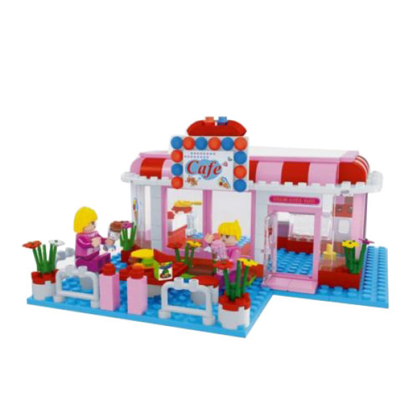 Дитячий конструктор "Літнє кафе" Keedo 24505, 243 елементи