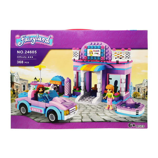 Детский конструктор "Страна чудес: Салон красоты" Keedo 24605, 368 элемента