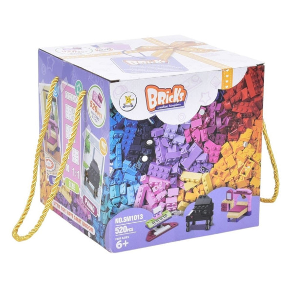 Дитячий конструктор "Bricks" SM1013, 520 деталей (SM1013)