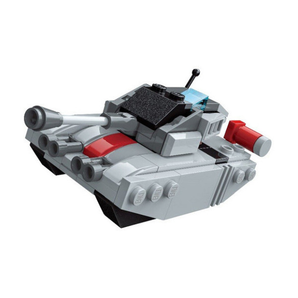 Конструктор Qman 1418Q-1-8 військовий транспорт 74-101 деталь  Танк (1418Q-1)