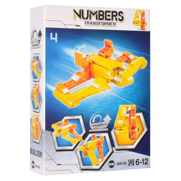 Конструктор BAMBI M38-B0819A 2в1, 86-110 деталей M38-B0819E (M38-B0819E)